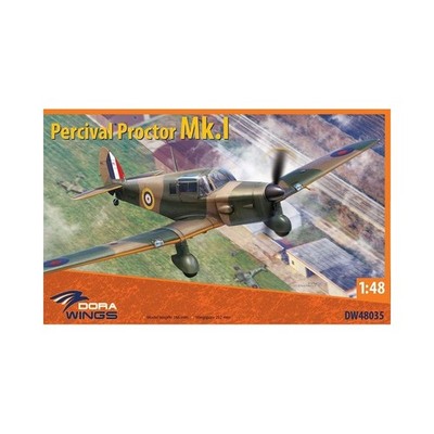 DORA WINGS DW48035 MODEL AIRCRAFT PERCEVAL PROCTOR MK.I 1/48