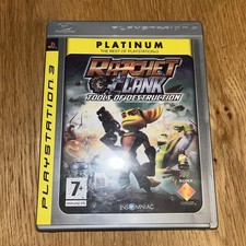 Ratchet & Clank Tools Of Destruction PlayStation 3 PS3 Platinum Game