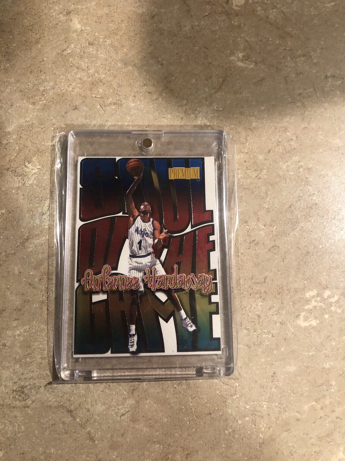 1998 Skybox Premium SOUL OF THE GAME Anfernee Hardaway NO 11 OF 15 SG (RARE)