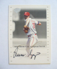 MLB -1996 Donruss Leaf Authentic Signature Card 