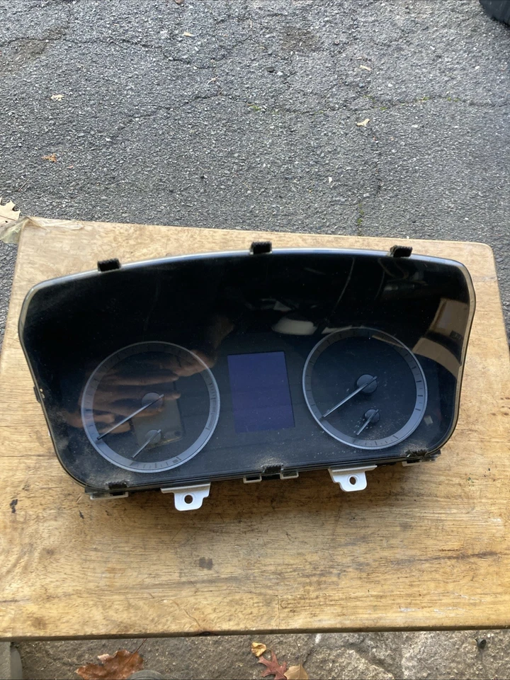 Hyundai Sonata 2015 2016 2017 velocímetro calibre grupo fabricante de equipos originales millas desconocidas Foto 3 de 4