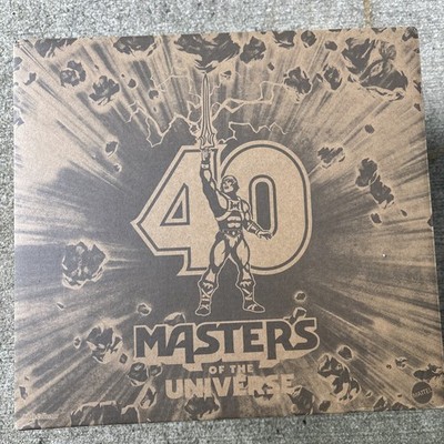 Masters of the Universe Origins He-Man 40th Anniversary 4-Figure Set 2022 New