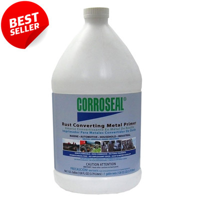 Rust Converter Metal Primer 1 Gallon Pro Rust Inhibitor Auto Marine - US