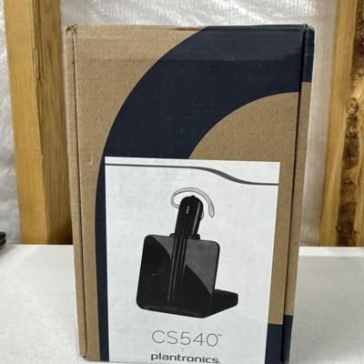 PLANTRONICS Poly CS540 Wireless DECT Headset Black New