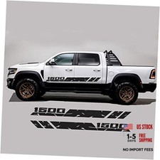 2pcs Car Vinyl Waterproof Car Decals Graphics Kit Truck Door Side Style1 Black 2pcs Car Vinyl Waterproof Car Decals Graphics Kit Truck Door Side Style1 Black