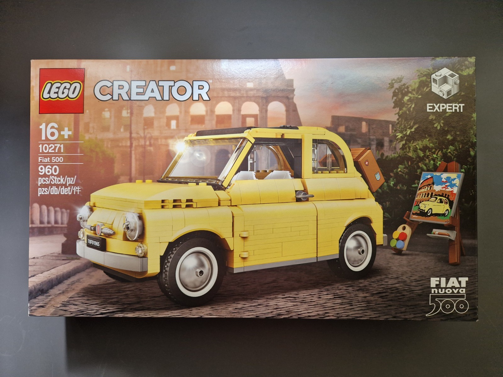 LEGO CREATOR EXPERT. FIAT NUOVA 500. 10271. Nuevo en caja. ENVÍO GRATIS.