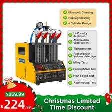 AUTOOL CT160 Fuel Injector Cleaner Tester Ultrasonic Injector Cleaning Machine 