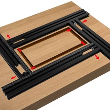 Scanalatrice scanalatura guida incisione guida guida guida guida regolabile staffa utensili