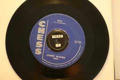 MUDDY WATERS ''EVIL''  CLASSIC CHICAGO BLUES ON CHESS (VG) LISTEN!