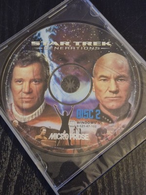 Star Trek Game Disc 2: Generations Simulation, Windows 95, MicroProse