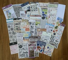 Assorted  Rub On Transfers - You Choose