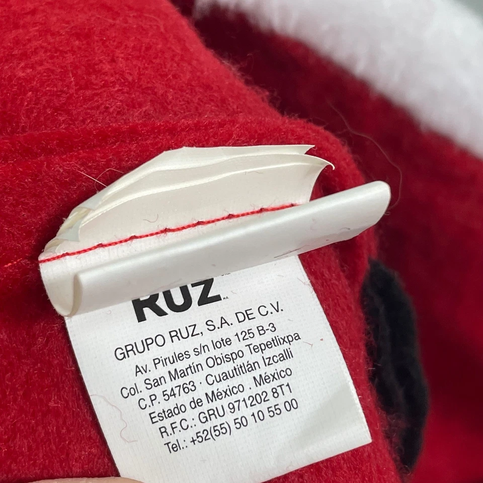 Disney Mickey Mouse Santa Sombrero Niños Vacaciones Navidad Vellón Felpa Orejas Foto 4 de 4