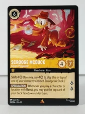 Scrooge McDuck - Cavern Prospector - Rare  LORCANA Whispers in the Well - #18 -C