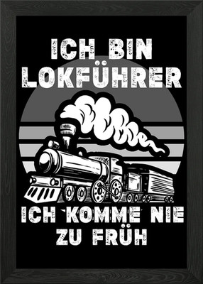 Zug Züge Modelleisenbahn gerahmtes Wandbild Poster Leinwanddruck Bild