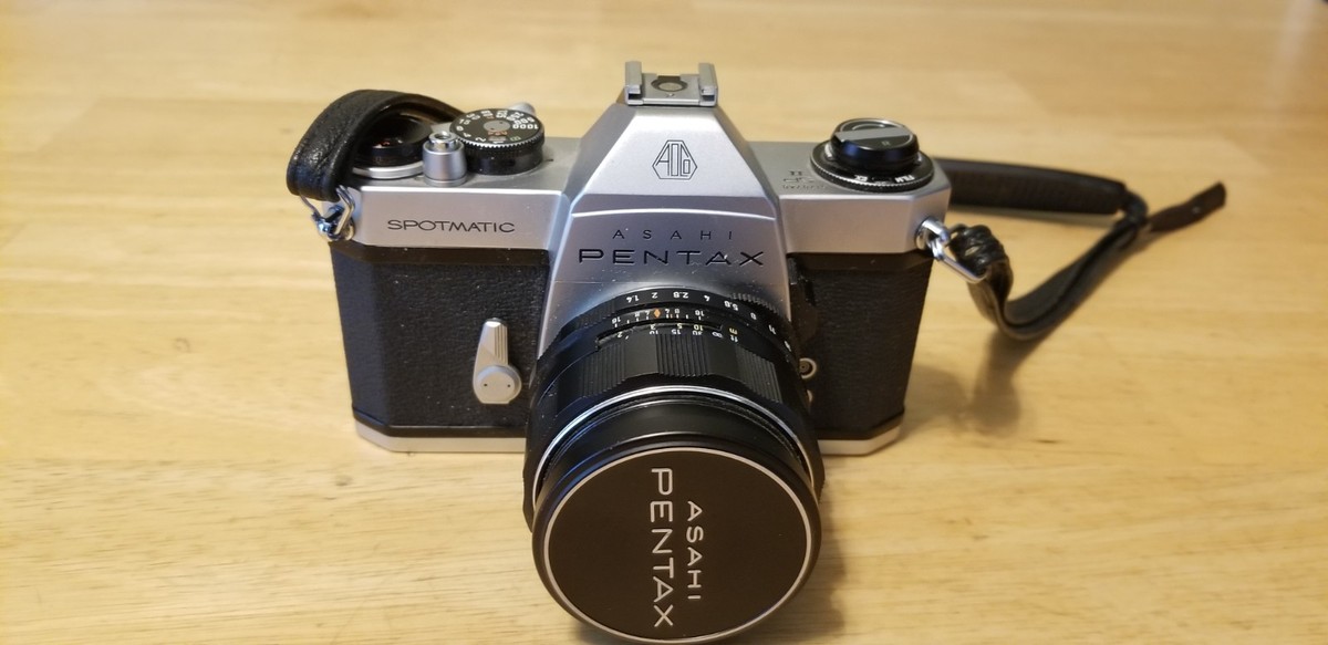 PENTAX　ASAHI　SPOTMATIC　Super-Takumar Asahi Pentax Spotmatic SP vtg film camera Super Takumar 1