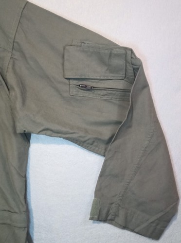 US Military Flight Suit Full Zip Type 1 Class 1 CWU 27P Green Men's 36R 36 USAF - Picture 5 of 14