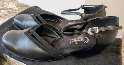 Dance Connection Comfort Shag Practice Ballroom Dance Shoes Size 10.5