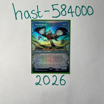 MTG - Mockingbird Showcase FOIL 0305 - BLB Bloomburrow NM