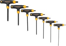 7 Piece Metric T-Handle Ball End Hex Key Set 83516