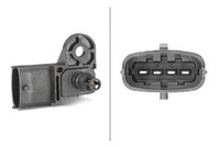 Hella 6PP 013 112-251 Sensor, Ladedruck Unten FüR Volvo