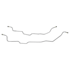 1988-94 Chevrolet GMC Truck 2wd Rear Axle Brake Lines 3/4 Ton 2pc OE