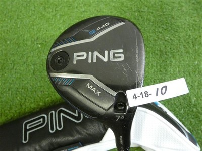 PING G440 Max 21* 7 Wood Alta CB 65 Regular Graphite with