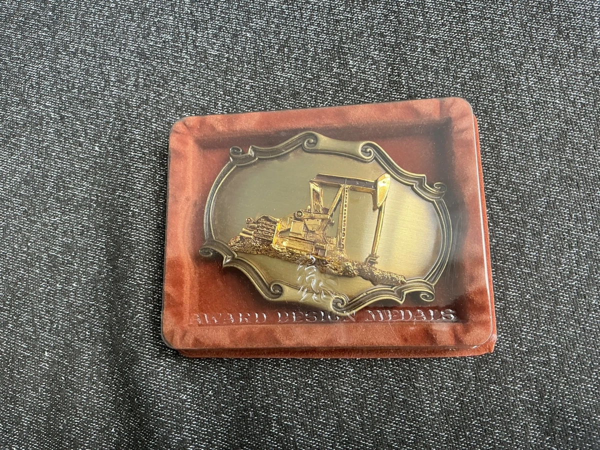 Brass Adult Unisex Occupational Vintage Belt Buckles for 