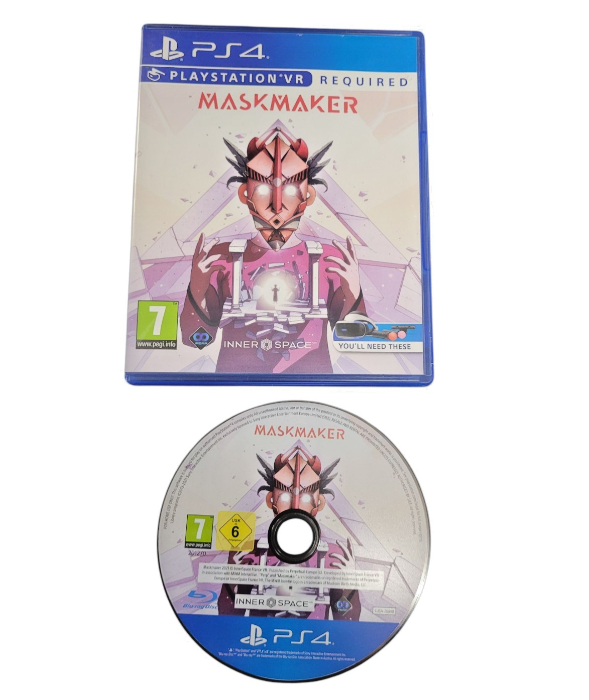 MASKMAKER PS4 VR PlayStation 4 (PSVR Required) VIRTUAL REALITY PUZZLE Mask Maker