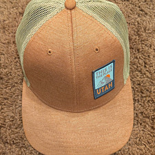 Utah This Is The Place Patch Trucker Hat Mesh...