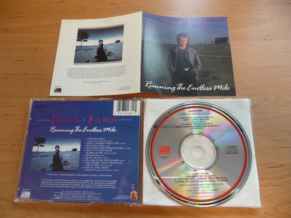 CD JOHN PARR - RUNNING THE ENDLESS MILE / ATLANTIC RECORDS