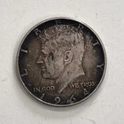 1964 Kennedy Half Dollar - 90% Silver Free Shipping black