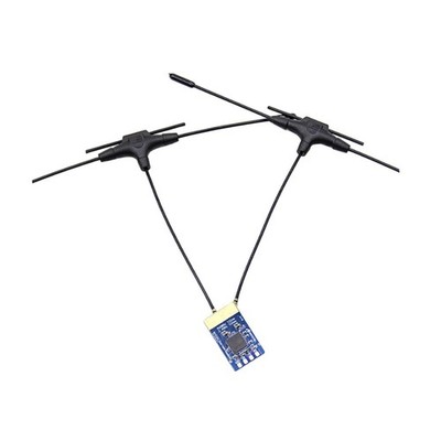 Double Band Receiver Compact for Applications High Telemetry Power Stability