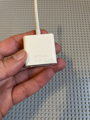 Original Apple A 1305 - Mini Display Port auf DVI Adapter
