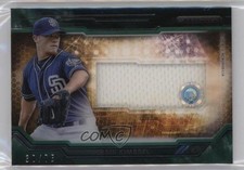 2015 Topps Strata Clearly Authentic Relics Green 30/75 Craig Kimbrel fo7