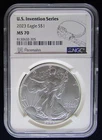 2023 1oz Silver Eagle 7K Metals US Innovation Series - Pacemaker NGC MS70
