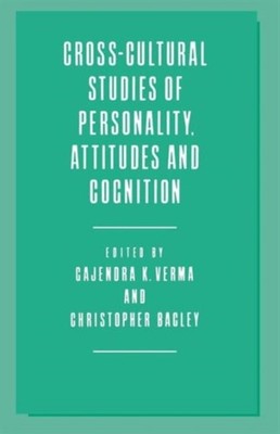 Bagley - Cross-Cultural Studies of Personality Attitudes and Cognitio - X555z