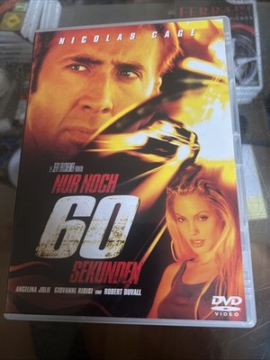 Nur noch 60 Sekunden DVD , Action , Thriller , Kult , Nicholas Cage, FSK 16