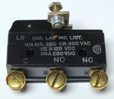 HONEYWELL MICRO SWITCH BZ 2RW843589 P4 8304 Adjustable Lever Snap Action Switch