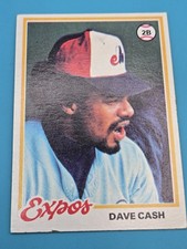 1978 TOPPS BASEBALL SET BREAK 495 DAVE CASH EXPOS EX