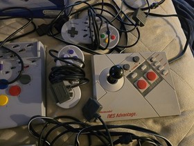 Original Nintendo NES With Games, Gamepads, Controllers, Super Scope 6