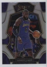 2022-23 Panini Select Premier Level Silver Prizm LeBron James #126 0nr3