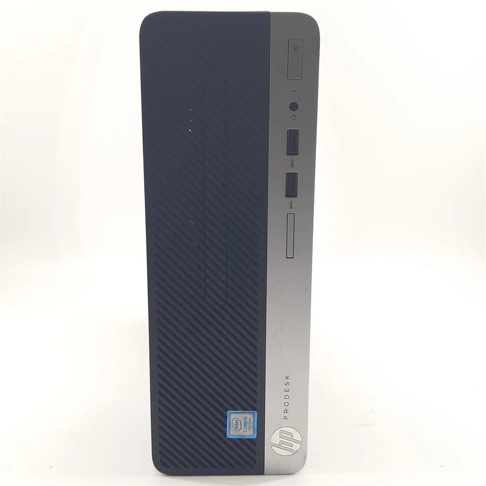 HP SFF PC ProDesk 400 G4 i5-7500 8GB RAM 128GB SSD Windows 10 Desktop  - Image 3 of 4