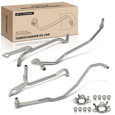 A-Premium Turbocharger Oil Supply and Return Line Compatible with Ford F-150 ...