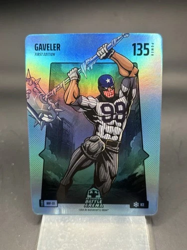 Bo Jackson Battle Arena Gaveler Aaron Judge Blue Battlefoil SP