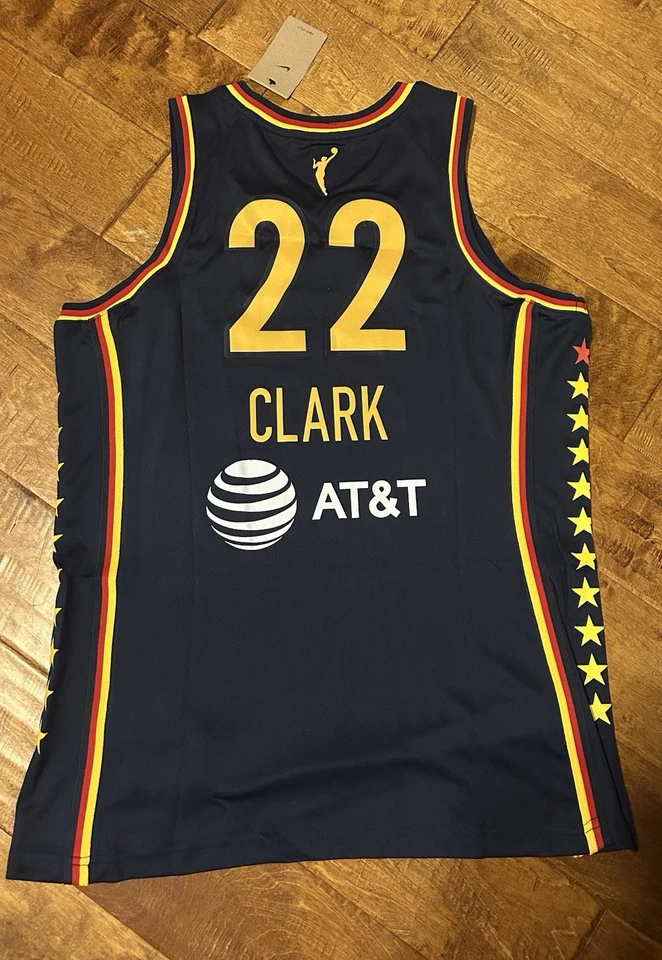 Caitlin Clark Indiana Fever Jersey Blue Adult XL - Image 2 of 2