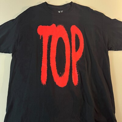 NBA Youngboy X Vlone Top T-Shirt Men's Size XL Black/Red Graphic