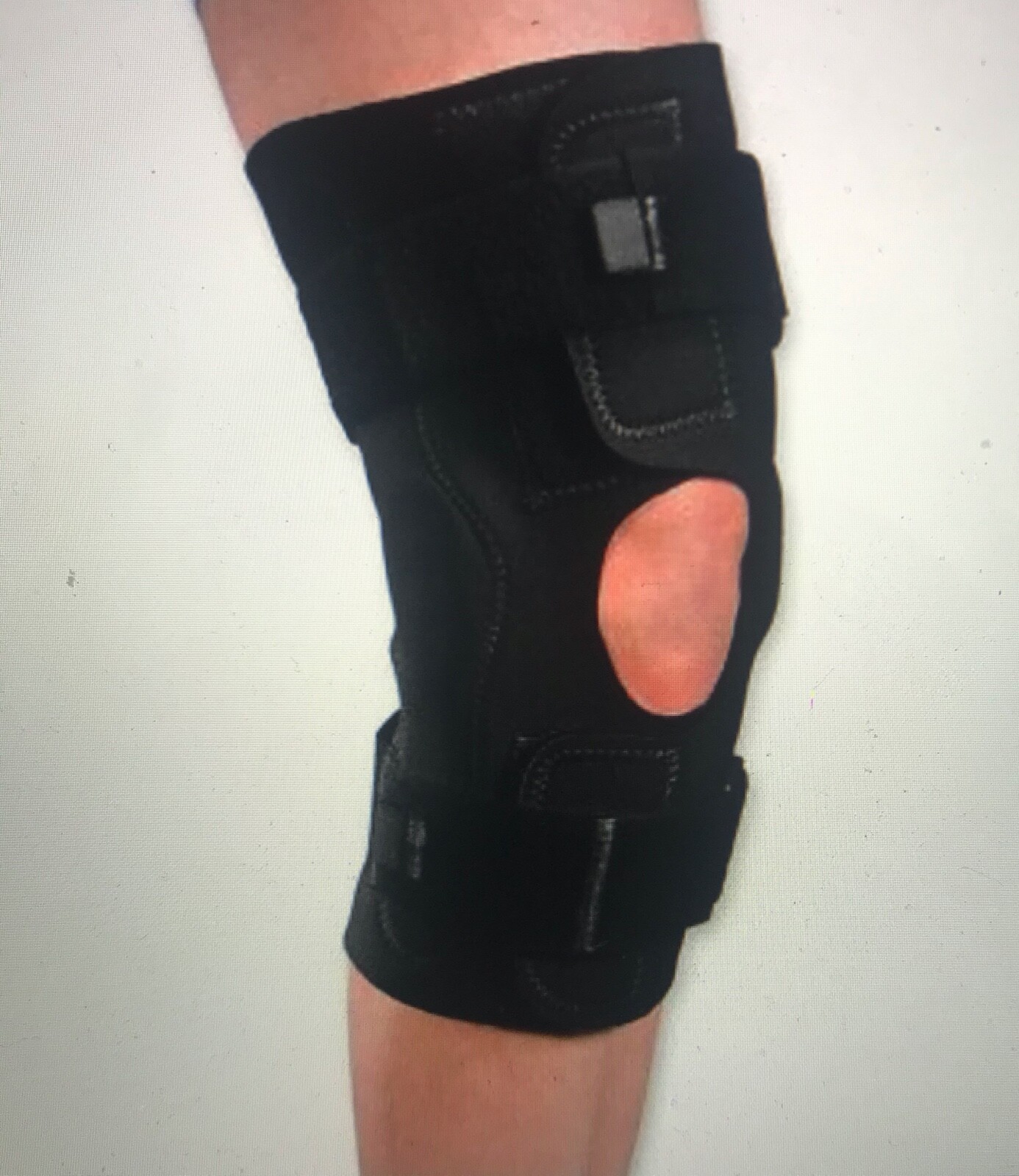 Procare Reddie Knee Brace With Hinges Black Extra Large 1 Count for