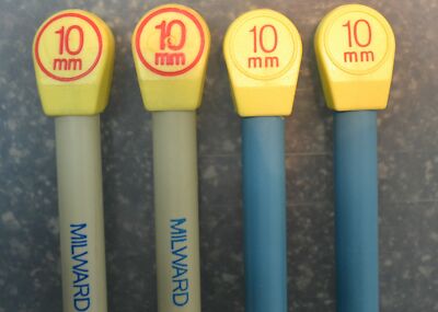 Milward Heavy Gauge Plastic Knitting Pins - 30cm Milward Heavy Gauge Plastic Knitting Pins - 30cm