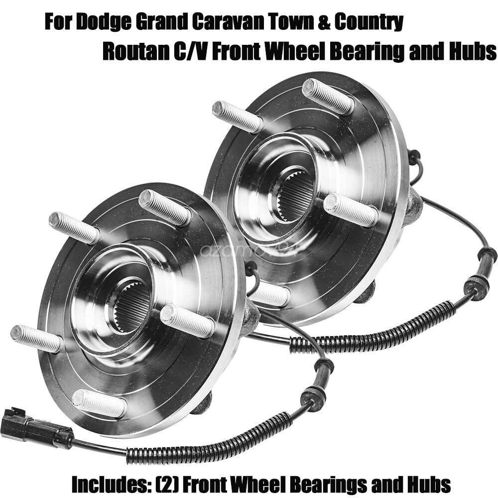 Dodge Grand Caravan Town Country Routan CV Front Wheel Bearing Hub Assembly