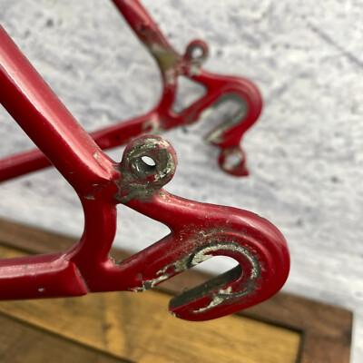 Vintage Trek Frame Set 62 cm 24 in USA Lugged Tour DENT 80s